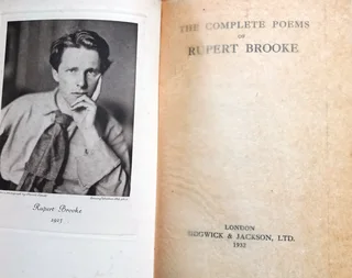 The Complete Poems of Rupert Brooke - Leatherbound and Gold Embossed