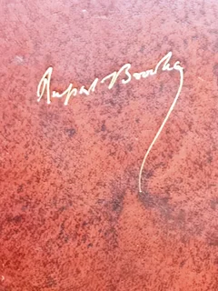 The Complete Poems of Rupert Brooke - Leatherbound and Gold Embossed