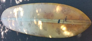 Vintage Viking Long Board Surf Board 1960s