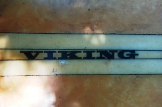 Vintage Viking Long Board Surf Board 1960s