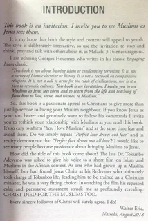 Christ died for Muslims too - Walter Eric