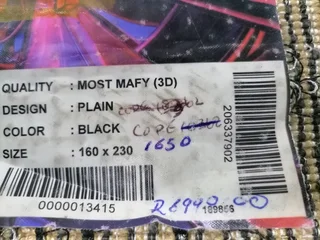 A 3D carpet made in turkey 160 ×230