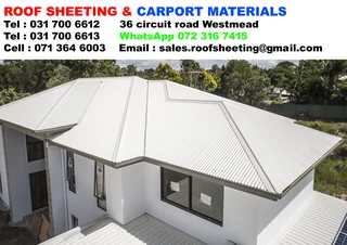 Metal color Roof sheeting sold to public