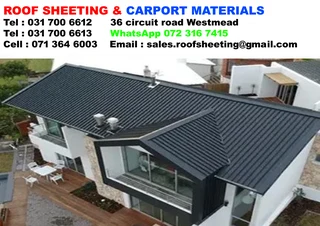 Ibr Charcoal Industrial Thickness Roof Sheeting