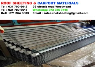 Roof sheeting sold to public cut to size