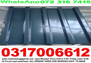 Charcoal Grey roof IBR sheets