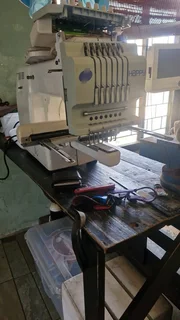 Happy 7 Needle Embroidery Machine
