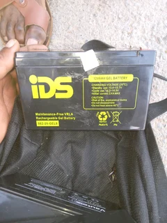 12volts machine battery