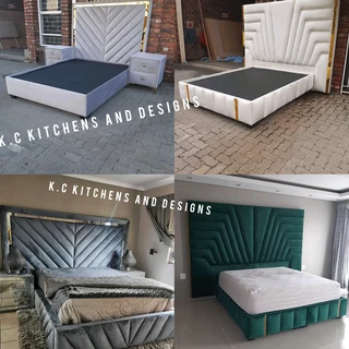 Headboards, sleigh beds, pedestals