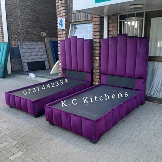 Customized headboards, sleigh beds