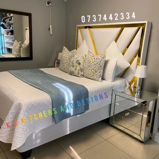 Customized headboards, sleigh beds