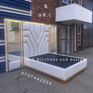 Sleigh beds, headboards