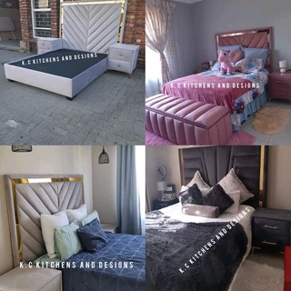 Customized sleigh beds