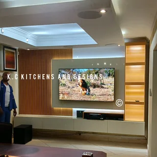 Wall mounted TV stands