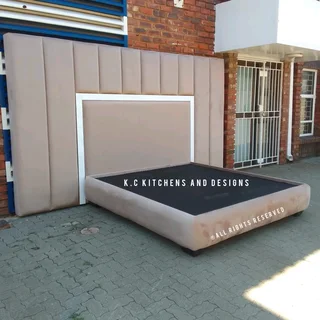 Headboards, sleigh beds, couches, linen boxes