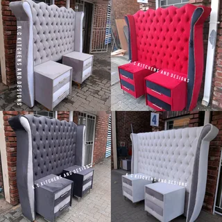 Headboards, sleigh beds, couches