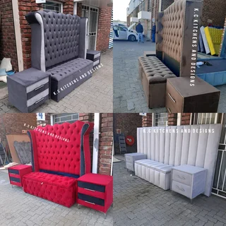 Headboards, sleigh beds, couches