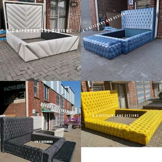 Headboards, sleigh beds, couches