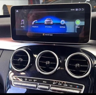 MERCEDES BENZ C-CLASS (W205) Radio 10 INCH ANDROID MEDIA TOUCHSCREEN