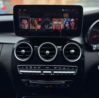 MERCEDES BENZ C-CLASS (W205) Radio 10 INCH ANDROID MEDIA TOUCHSCREEN