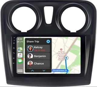 RENAULT SANDERO 9 INCH ANDROID TOUCHSCREEN MEDIA UNIT WITH APPLE CARPLAY/ ANDROID AUTO BLUETOOTH