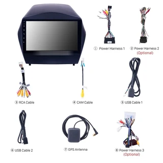 HYUNDAI IX35 9 INCH ANDROID MEDIA PLAYER WITH GPS/ WIFI/ BLUETOOTH