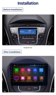 Hyundai Ix35 9 Inch Android Media Player With Gps/ Wifi/ Bluetooth