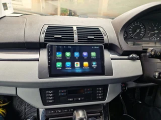 Bmw x5 (e53) 9 inch android media navigation bluetooth unit