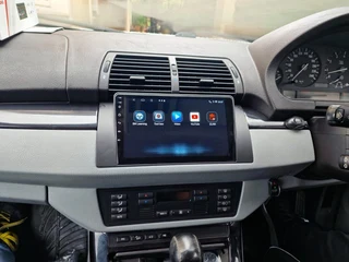 Bmw x5 (e53) 9 inch android media navigation bluetooth unit