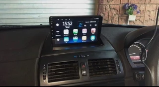 Bmw x3 (e83) 9 inch android media navigation bluetooth unit