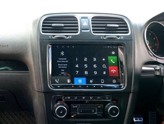 Vw golf 6 android 9 inch touchscreen media player with gps bluetooth