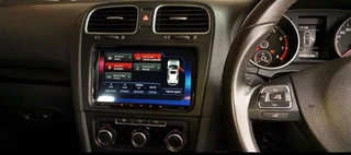 Vw golf 6 android 9 inch touchscreen media player with gps bluetooth