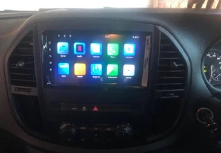 Mercedes benz vito 9 inch android media navigation bluetooth unit