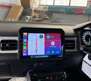 Suzuki ignis radio 9 inch touchscreen media unit with wired apple carplay android auto bluetooth
