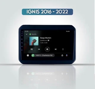 Suzuki ignis radio 9 inch touchscreen media unit with wired apple carplay android auto bluetooth