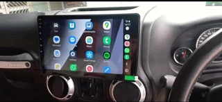 TT AUDIO JEEP WRANGLER ANDROID MEDIA PLAYER WITH APPLE CARPLAY/ANDROID AUTO GPS/ WIFI/ BLUETOOTH