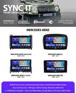 vehicle replacement radio with apple carplay an android auto