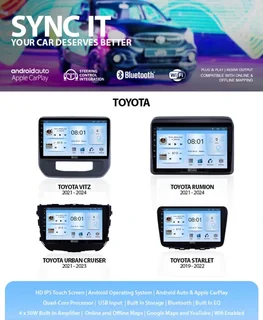 vehicle replacement radio with apple carplay an android auto