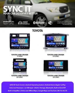 vehicle replacement radio with apple carplay an android auto