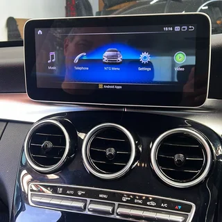MERCEDES BENZ C-CLASS (W205) 10 INCH ANDROID MEDIA TOUCHSCREEN