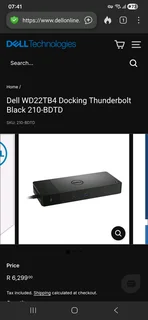 Dell WD22TB4 Thunderbolt Dock