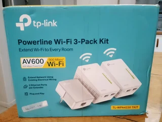 Power line Wi-Fi Extender 3 pack kit for sale