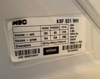KIC Fridge for sale
