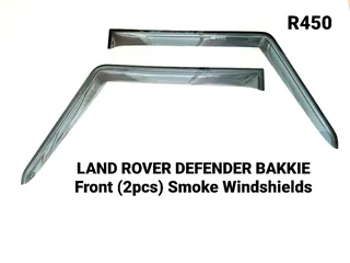Land Rover Defender Front Set Smoke Colour Windshields