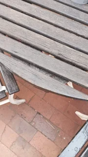 Cast iron garden table and chairs