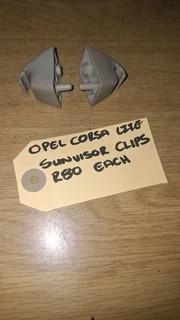 Opel Corsa Lite Sunvisor Clips R80 Perside