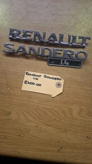 Renault Sandero 1.4 Name Badges