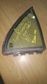 Toyota Corolla 3zz Driverside Qauter Window