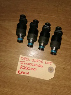 OPEL CORSA LITE INJECTORS R250.00 EACH