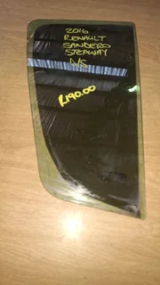 Renault Sandero Stepway 2013 2016 Driverside Qauter Window